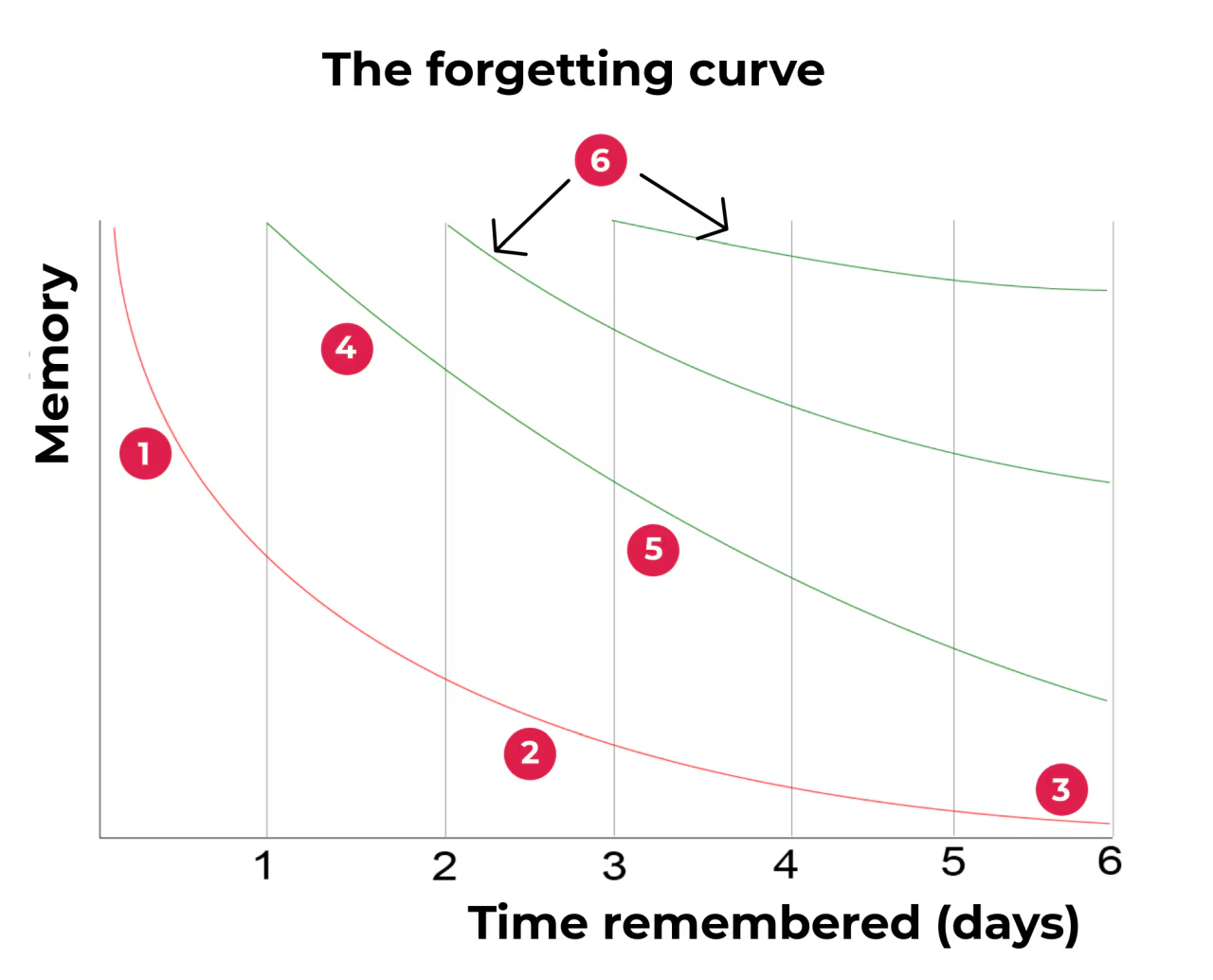 Ebbinghaus' Forgetting Curve